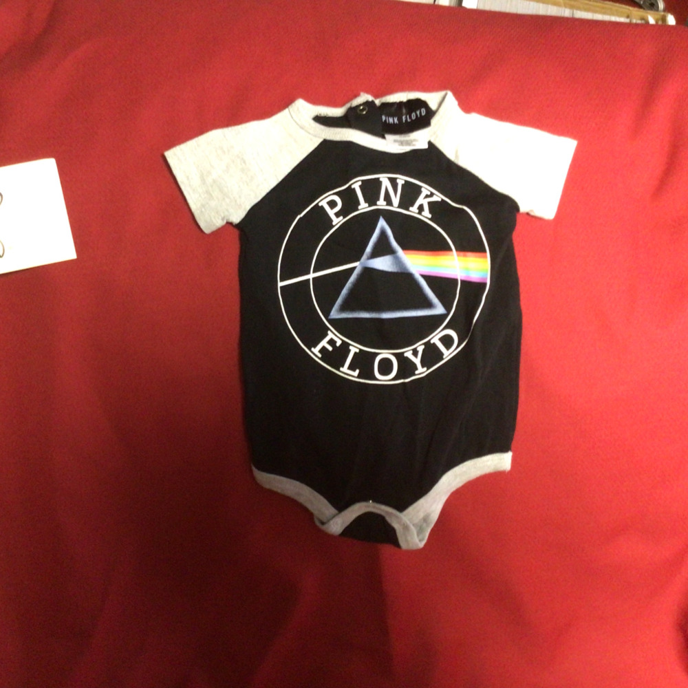 PINK FLOYD baby onesie